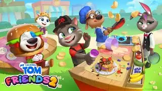Exploring the SECRET Room in Talking Tom Friends 2 🕵️&zwj;♂️ #talkingtom #angela #tom 