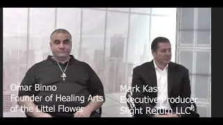 Wally Jadan with Mark kassa, Slight Return and Omar Binno, Founder of Healing Arts Of Little Flower
