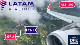 *HD* FIRM landing! | Guarulhos - Belo Horizonte | A321 | Latam