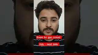 UPPSC exam cancel ❌❌ next date July #upsc2024 #uppsc2024pre #uppsc2023 #uppsc
