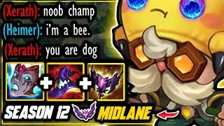 Heimerdinger but I'm in Master elo and melt everyone with my turrets