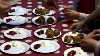 KTFF´s første juletræsfest på Korup Skole