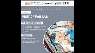 Fab Lab Visit IIC PARUL UNIVERSITY