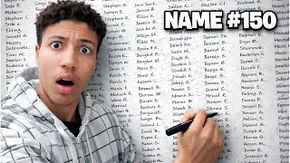 I Wrote Every Single Subscriber's NAME on a RENTED house Wall...