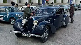 Rally of rare cars in Moscow - Ралли раритетных автомобилей в Москве