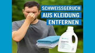 Schwei&szlig;geruch in Kleidung? DAS hilft wirklich! 🧼 Probiotisches Waschmittel ohne Chemie