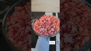 How To Make Colored Popcorn. #popcorn #shorts #homemade #snacks #youtubeshorts #cookingwithlove