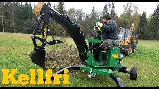 ESITTELY - UUSI KELLFRI GAATV360 Kaivuri !