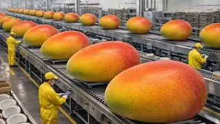 Inside a Dried Mango Factory – How Mangoes Are Preserved for Global Export (Full Process)