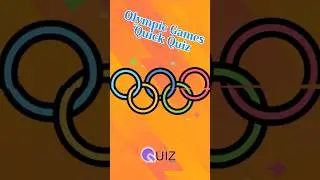 The Olympic Games: A Mini Quiz #quiz #trivia