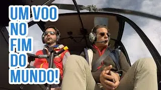 Confira a emoção de um voo de helicóptero em Ushuaia, na Argentina