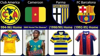 Top 50 Best Football Jerseys of All Time 👕⚽