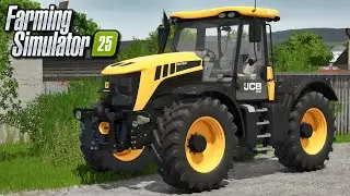 Предварительный просмотр мода &mdash; JCB Fastrac 3000 (от RossN Mods) | Farming Simulator 25