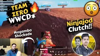 TZ Chicken dinner 🔥 Ninjajod Clutch*😲 Team Zero ⚡