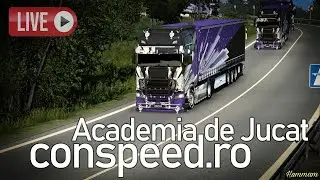CONSPEED VTC first TruckersMP Convoy! Timelapse 2h