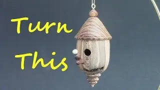 Украшение для скворечника &ndash; Точение по дереву, часть 1