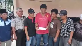 Deklarasi anti hoax Pemuda Pasar Lama Kel. Sungai Piring Kec. Batang Tuaka Kab. Inhil.