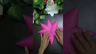 Beautiful paper  Lotus making #viralvideo #diy #artscraft #homedecor #lotus #flower