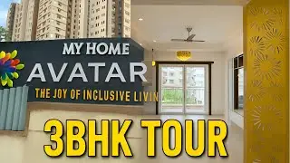 ||My home avatar, Resale 3bhk tour,full interior || JD Vishnu || Best Gated communities in Hyderabad