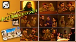 Les personnages de La Boîte à merveilles