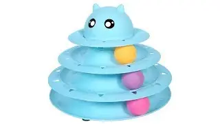 Cat Toy Roller Cat Toys 3 Level Towers Tracks Roller