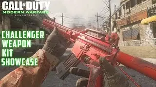 Call of Duty Modern Warfare Remastered | Challenger Weapon Kit on All Assault Rifles