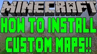 Как установить пользовательские карты в Minecraft 1.7.4