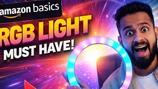 Amazon Basics RGB Light 😱 | This Budget Light Changed My Setup!