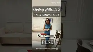 Godrej Hillside 3 | 📞 7738888141| Luxury 2 BHK Sample Flat Video | Baner-Mahalunge Road | Pune