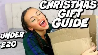 CHRISTMAS GIFT GUIDE UNDER £20