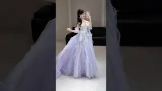 Dress with elegant decorative colors #bridemaid #dress #wedingcollection #beauty