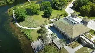 DJI MAVIC PRO DRONE VIDEO - Marquette Park Pavilion  Gary Indiana