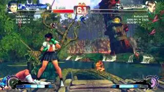 SSF4 AE - ENDLESS LOBBY - LIVE COMMENTARY! pt1