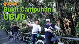 GOWES KE UBUD MONKEY FOREST DAN BUKIT CAMPUHAN