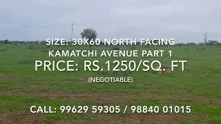 1800 SQ FT FACING COMMERCIAL / RESIDENTIAL Land in CHENNAI VALARPURAM Near SAVEETHA MEDICAL COLLEGE