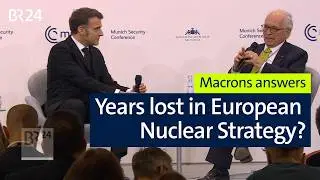 Questions to Emmanuel Macron about European Security | MSC 2026 | BR24