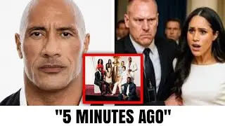 Dwayne Johnson Coldly Kicks Meghan out of First-Time Golden Globes Nominee As She Begs For Photo 
