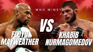 Khabib Nurmagomedov vs Floyd Mayweather: Who Wins This Showdown? | Boxing Simulation&Knockout Power!