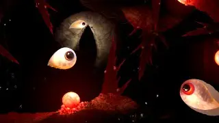Game Where You Play As An Eye And You Travel Through A Deep Ocean - EVOLUTION From The Little Light