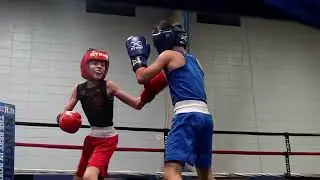 TOO FAST! TOO LITTLE IN & OUT SMALLER PRESSURE BOXER VS 2024 REGIONAL CHAMP!