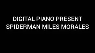 Spiderman mile Morales theme song on Piano
