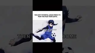 Isagi Yoichi's Speech Is Next Level 🔥🥶💀🔥 #bluelock #bluelockedit #animeedit #amv #isagiyoichi#trend