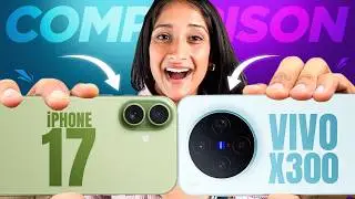 Vivo X300 vs iPhone 17 comparison in Hindi - Best compact flagship in 2026 😍