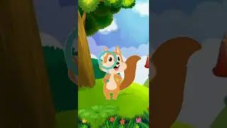 Squirrel green screen #shorts #animation #cartoon
