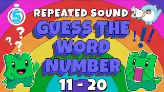 Guess the Number Word Game for Kids | Fun Number Recognition Challenge with Timer! 11 to 20