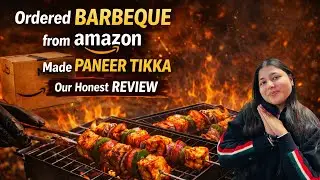 Making Barbeque paneer tikka at *HOME* gone wrong 🤪 