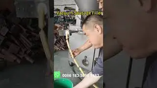 Vacuum Sausage FIller Precise Portion Control for sausage factories
