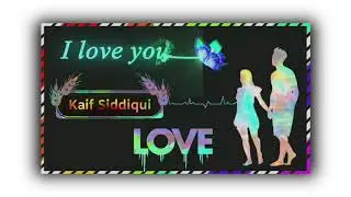 Tiktok New Trend || Girlfriend name art video editing || Name video app || informationtech