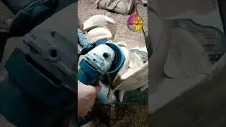 Carving a Unique Pedestal Fruit Bowl fromRaw#shorts#woodcarving#woodworking#handmadebowl#rusticdecor