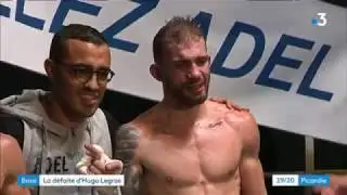 Boxe : la d&eacute;faite d'Hugo Legros